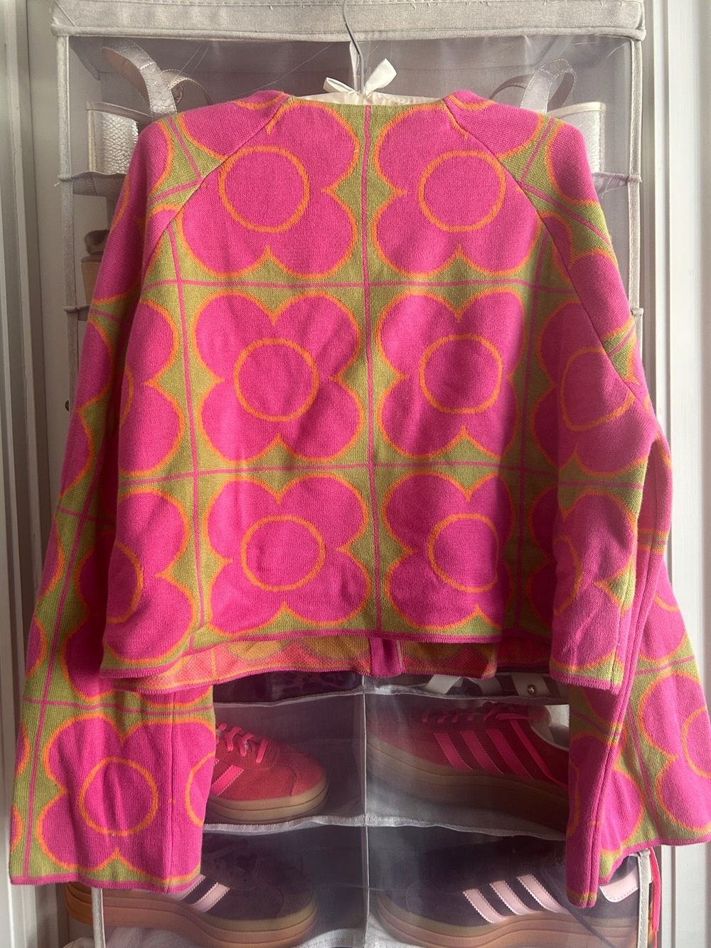 Lucy & Yak Robyn Cardigan in Wallflower Size US L/ UK 16-18 - Picture 4 of 6